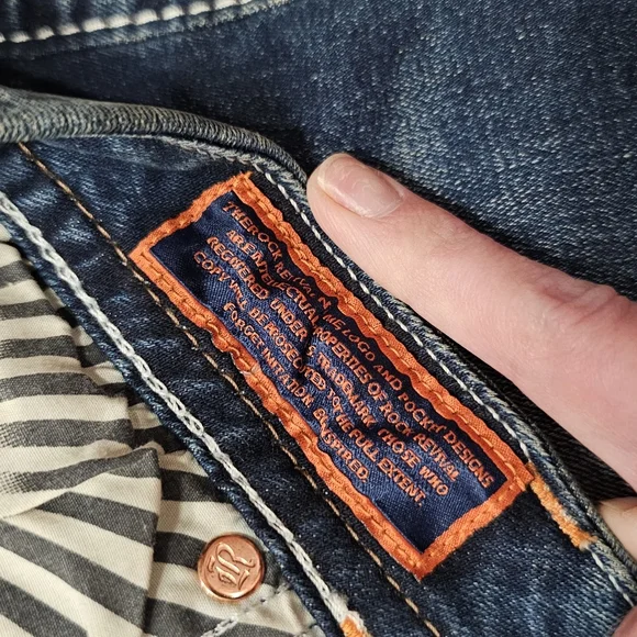 Rock Revival Clair Crop Size 32 - Picture 12 of 16